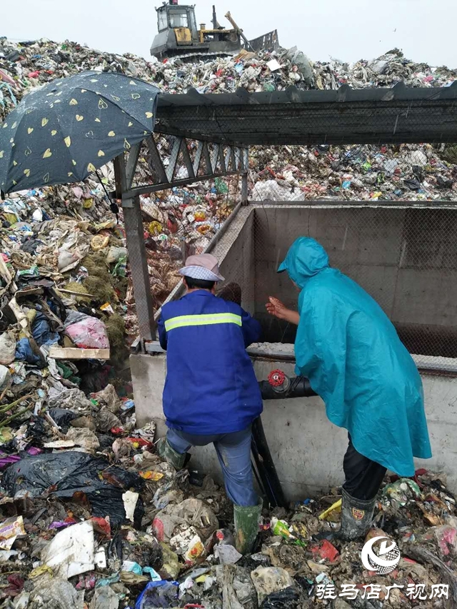 駐馬店市容環(huán)境衛(wèi)生中心積極防汛保安全