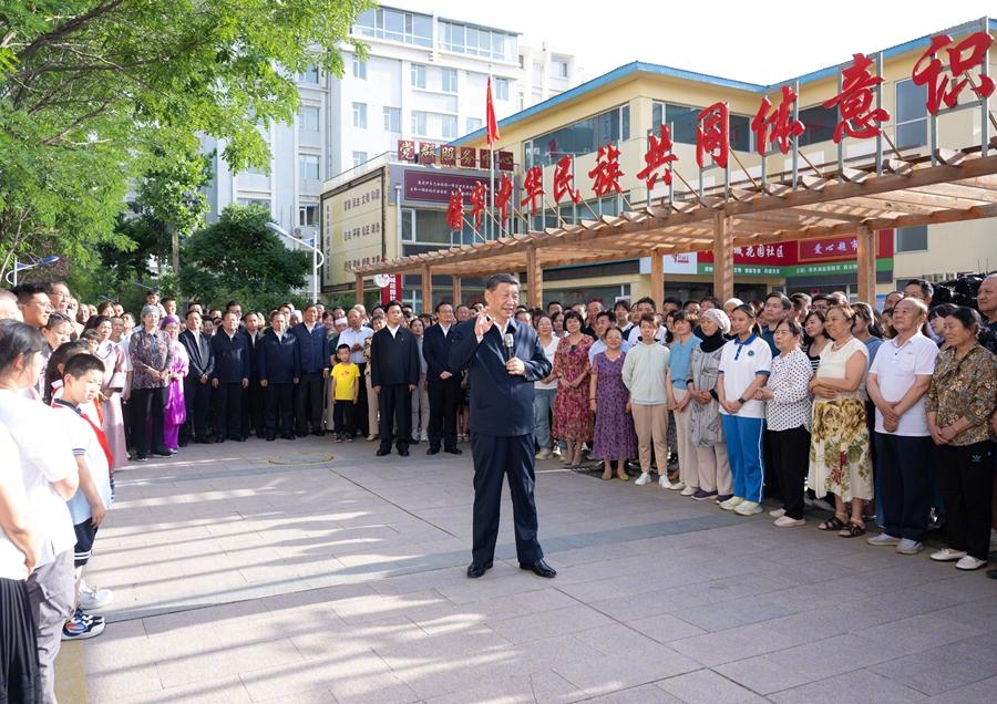 習(xí)近平：五十六個民族凝聚在一起就是中華民族共同體