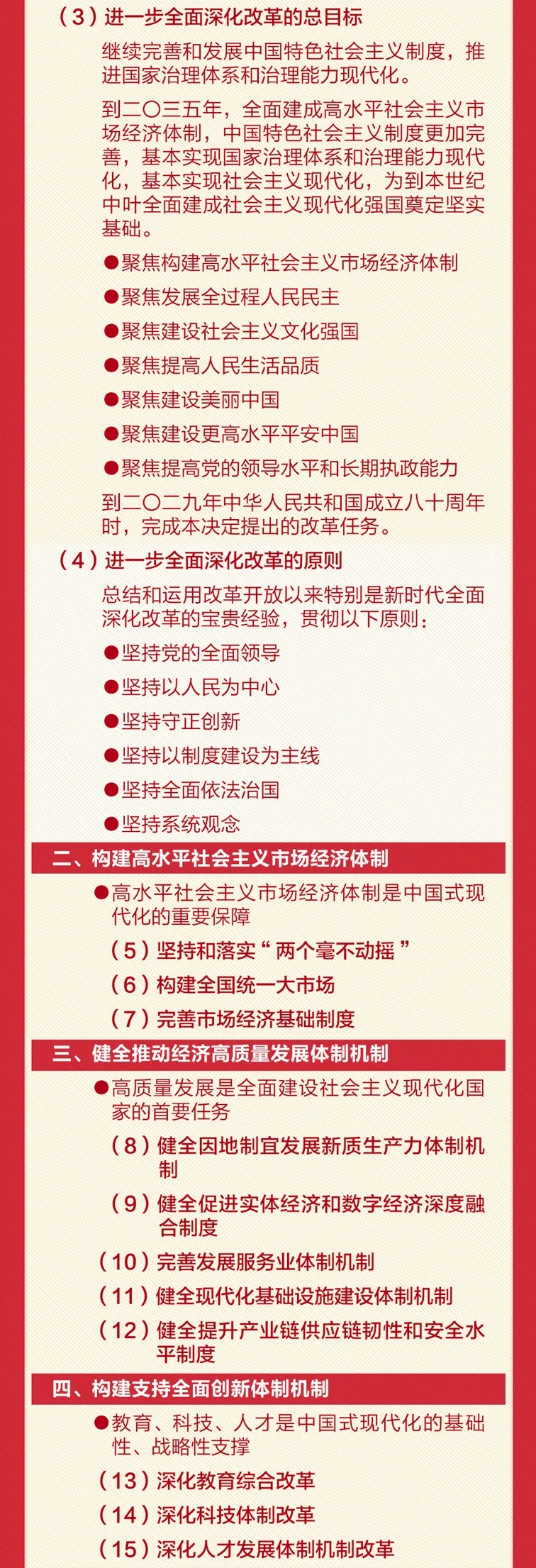 轉(zhuǎn)存！60條要點(diǎn)速覽二十屆三中全會(huì)《決定》