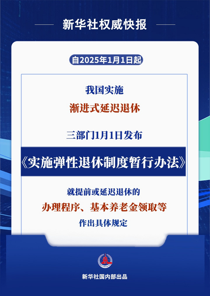 辦法公布！2025年起彈性退休這樣實施